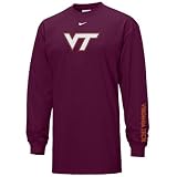 Nike Virginia Tech Hokies Maroon Classic College Long Sleeve T-shirt
