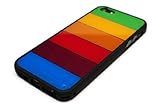 【正規品】LIM'S DESIGN iPHONE 5用レインボー保護ケース CLASSIC EDITION ブラック LS-IPH5RB