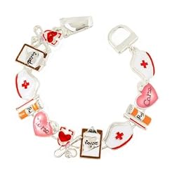 Nurse Theme Magnetic Closure Bracelet Fashion Jewelry
