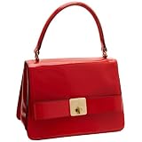 Orla Kiely Patent Leather Mabel Handbag