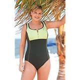 Record Breaker One Piece Plus Size Tank Swimsuit by Delta Burke� - Plus Size Swimwear Plus Size Swimsuits