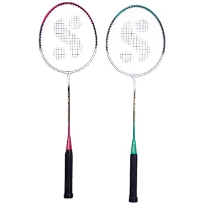 Silver's Sb-414 Gutted Badminton Rackets(Multicolor)