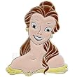 Licensed Disney BELLE Cell Phone Antenna Ring