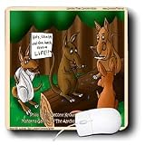 Londons Times Gen. 2 Animals Cartoons - Aardvark Rebellion - Mouse Pads