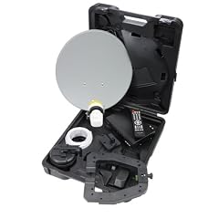 Micro CS40 HD EasyFind digitale HDTV Camping Satellitenanlage (CI, HDMI, USB 2.0, EasyFind, 230/12V, PVR-Ready) schwarz