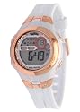 Longboard - 6074822 - Montre Femme - Digital - Multifonctions - Bracelet en Caoutchouc Blanc
