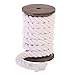 FMS Super Soft Triple-Strand Twisted Cotton Rope (Snow White)(1/4 Inch x 10 Feet)
