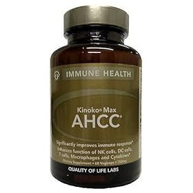 KINOKO MAX AHCC 750 MG 60 VCAPS ADVANCED IMMUNE SUPPORT