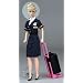 Continental Airlines Flight Attendant Doll