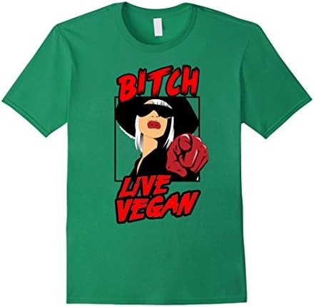 Men's Go vegan girl T-shirt 3XL Kelly Green