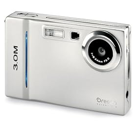 Oregon Scientific DS6688-S 3MP ThinCam Digital Camera (Silver) by Oregon Scientific