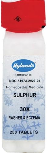 New - Hylands Homeopathic Sulphur 30X - 250 Tablets
