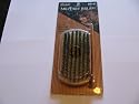 Military Hair Brush HARD Boar with reinforced Bristles with pocket  comb