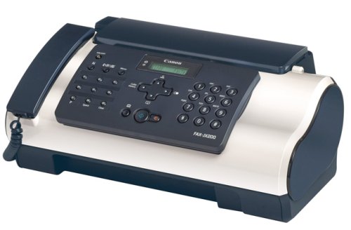 Childrens Toyshop  Computer : Canon JX-200 Inkjet Fax Machine - Dark Grey