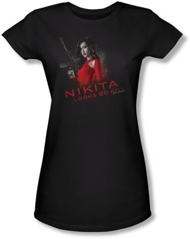 Nikita Looks Do Kill Juniors T-Shirt Large Black