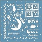Fiskars ScrapBoss Stencil, Baby