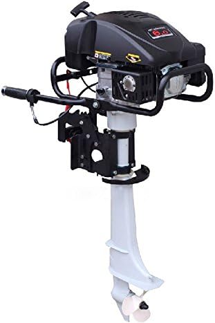 HUASENG Heavy Duty Four Stroke 6 hp Outboard Motor Boat Engine High Performance