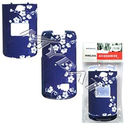 Hawaii Blue Flower Case Cover Snap On Protective for ZTE C88