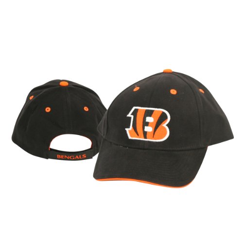 Cincinnati Bengals Adjustable Baseball Hat - Classic Black