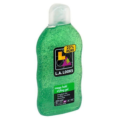 L.A. Looks Radical Control Styling Gel, Mega Hold 8, 20 oz