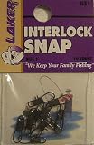 Lakers Size 1 Interlock Quick Snaps - 10 pack