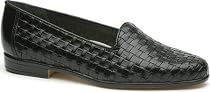 Trotters Women's Liz Loafer,Black,6 W