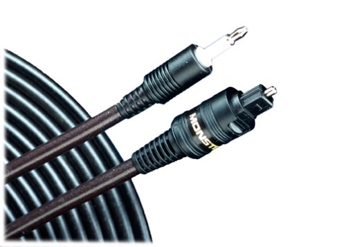 Monster Cable ILS100-2M Interlink LightSpeed 100 High-Performance Digital Fiber-Optic Cable, Toslink-to-Toslink (2 Meters)