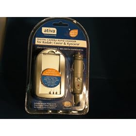 Ativa Digital Camera Rapid Charger for Kodak, Casio, & Kyocera by Ativa