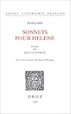 Sonnets Pour Helene