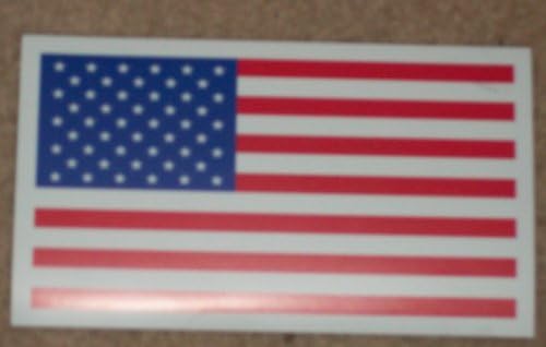 American Flag Car Vinyl Magnet Patriotic Support Troops Square Brand NEW