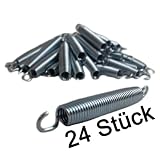 24 x Spiralfeder, 178x25 mm für 430 - 490 cm Trampoline