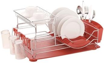 2 Tier Deluxe Dish Drainer