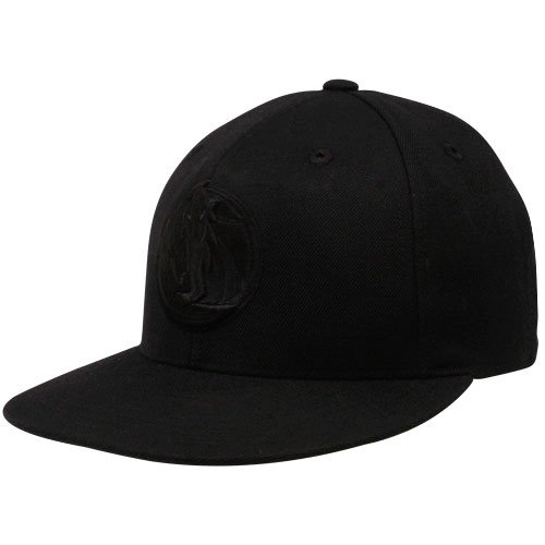 adidas Dallas Mavericks Black Tonal Fitted Hat (7 1/4)