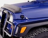 Jeep Wrangler Black Locking Hood Catch Kit