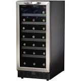 Danby Dwc1534bls 34 Bottle Silhouette Built-in Wine Cooler – Glass Door / Stainless Steel Trim