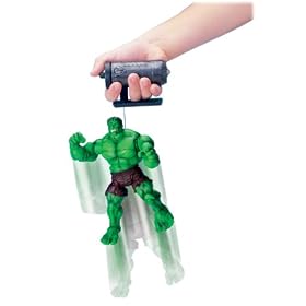 Hulk Super Poseable With Real Leaping Bungie Cord 6" Figure