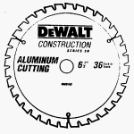 Dewalt #DW9152 6-1/2 36tT Kerf Blade