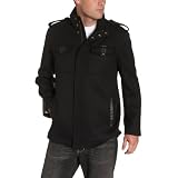 ColeHaanMen'sZipFrontMilitaryJacket