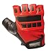 Deluxe Anti-Vibration Glove w/ Padded Back-Pair- Red - Small