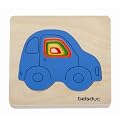 HaPe 5-pc. Layer Puzzle - Car