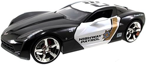 2009 Chevy Corvette Stingray Concept 1/24 Highway Patrol Police Car