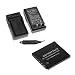 Lithium-Ion Battery + Battery Charger with Car Adapter for Kodak M Series EasyShare M893 IS / EasyShare M863 / EasyShare M763 / EasyShare M853 / EasyShare M753 / EasyShare M340 / EasyShare M1073 IS / EasyShare M1063 / Kodak V Series EasyShare V705 / EasyShare V610 / EasyShare V570 / EasyShare V550