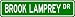BROOK LAMPREY Street Sign ~ Fishing ~ Great Fish Sign for your Lodge, Gameroom, Basement, Garage, Barn