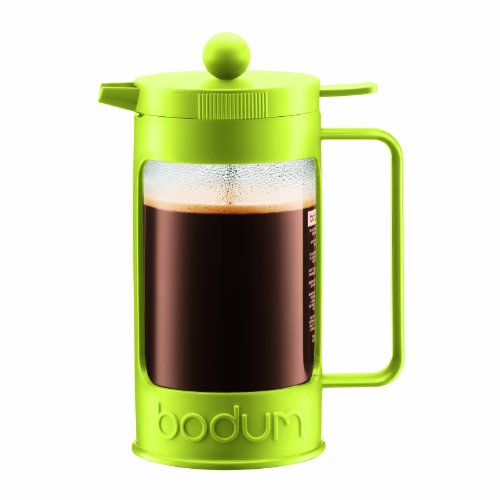 Bodum Bean 8 Cup French Press Coffee Maker, 34-Ounce, Green