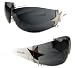 Prada SPR72G Sunglasses Sun Glasses SPR 72G Unisex Rimless Star Shades