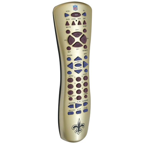 iHip NFL Officially Licensed New Orleans Saints Universal TV Remote