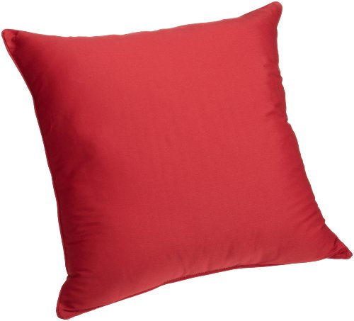 Brentwood 25-Inch Brushed Twill Floor Cushion, Garnet Brentwood 25-Inch Brushed Twill Floor Cushion, Garnet