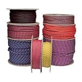 Abc 2mm X 300' Black Multi-use High Strength Accessory Cord Rope