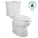 American Standard 2886.216.020 H2Option Siphonic Dual Flush Right Height Elongated Two-Piece Toilet, White