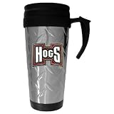 Arkansas Razorbacks Diamond Plate Travel Mug